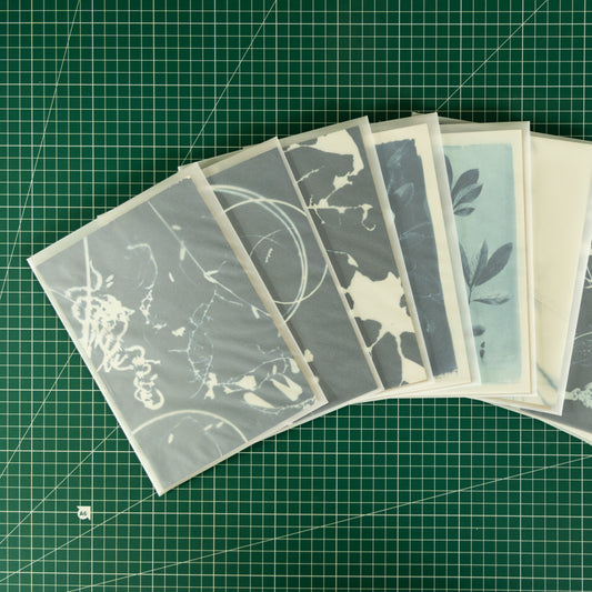 Cyanotype Print Card