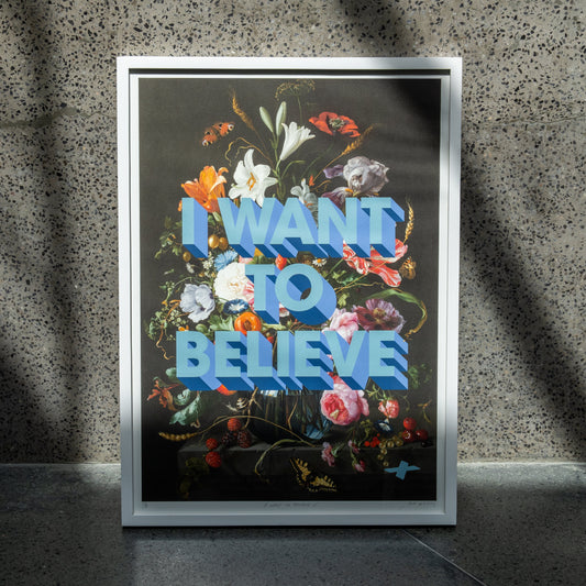 I Want To Believe - Blue