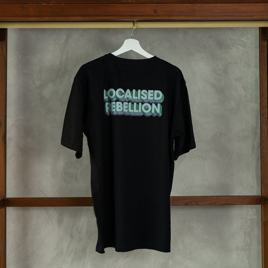 Localised Rebellion Text T-Shirt