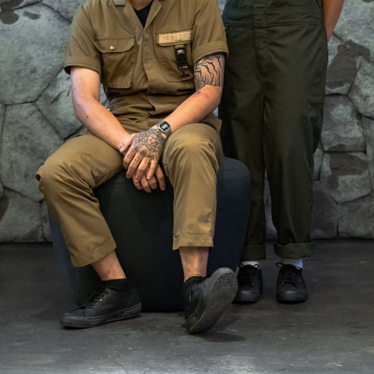 Short Sleeve Jumpsuit