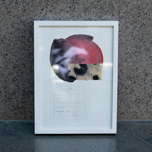 Natural Print Beetroot Charcoal